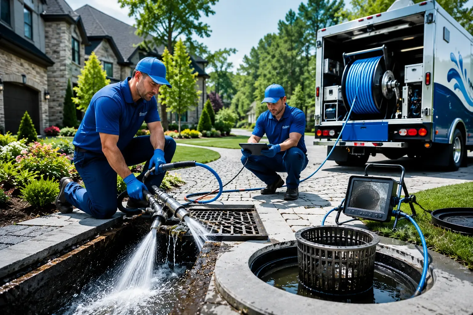 Local outdoor drain cleaning professionals in Rake, IA